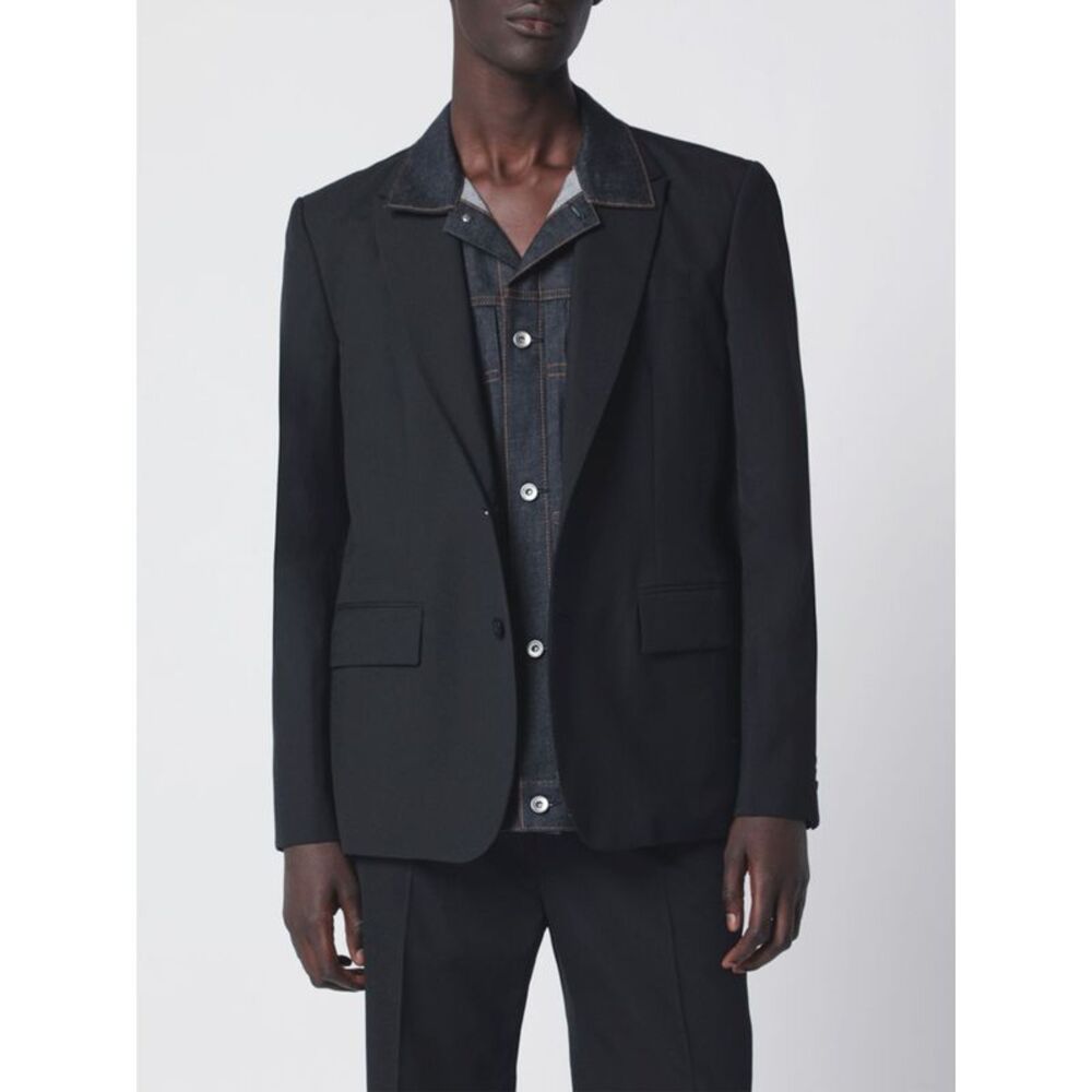 Sacai Jacket Men Black